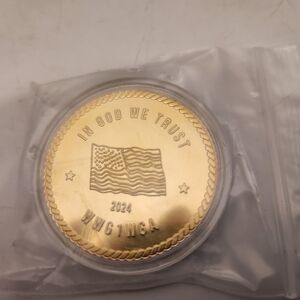 Donald Trump TRB Gold Coin 2024